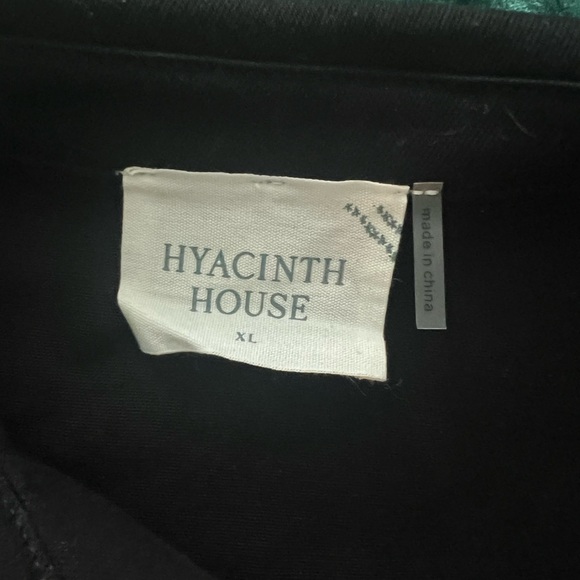 Black Front Zip Denim Mini Dress - Picture 3 of 6